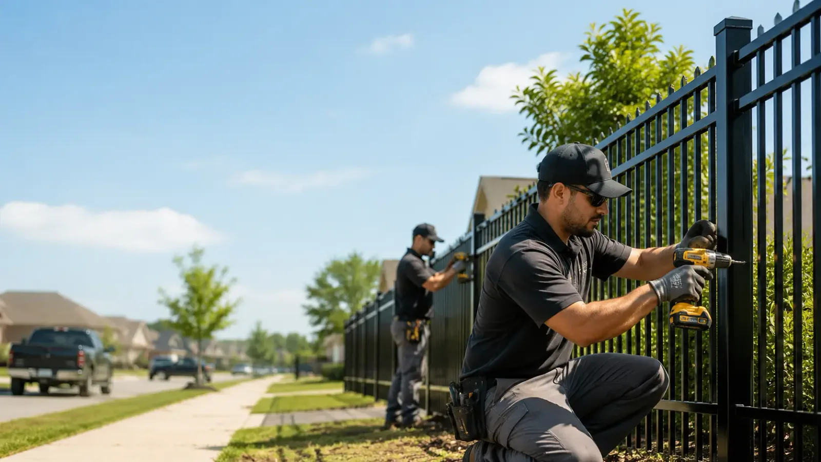 Metal Fence Installation in Wayland, IA